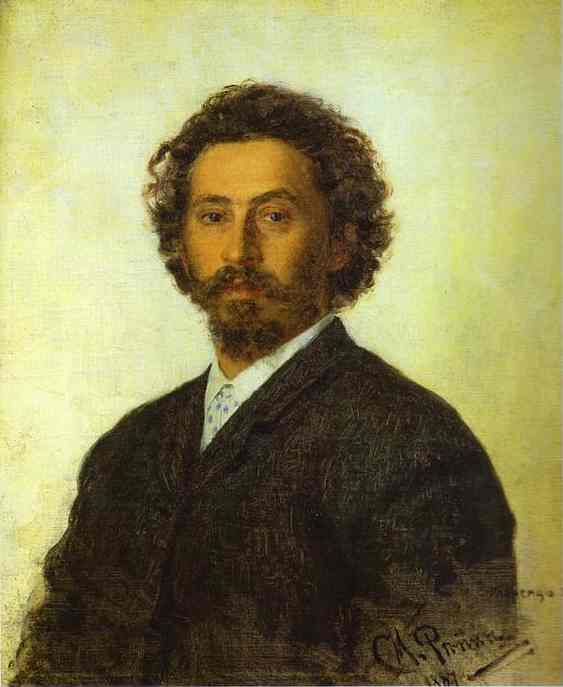 Wikioo.org - Die Enzyklopädie bildender Kunst - Malerei, Kunstwerk von Ilya Yefimovich Repin - Selbstporträt