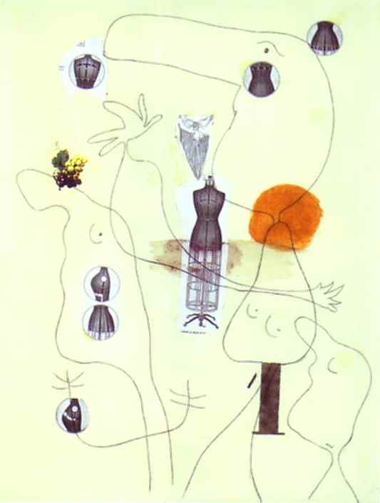 Wikioo.org - Bách khoa toàn thư về mỹ thuật - Vẽ tranh, Tác phẩm nghệ thuật Joan Miro - Mètamorphose