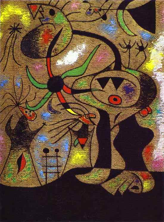 Wikioo.org – La Enciclopedia de las Bellas Artes - Pintura, Obras de arte de Joan Miro - La escalera de escape