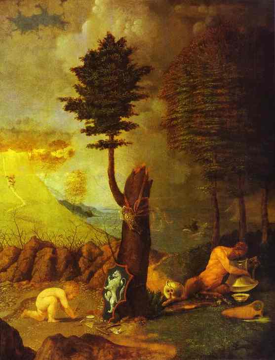 WikiOO.org - Encyclopedia of Fine Arts - Maleri, Artwork Lorenzo Lotto - Allegory