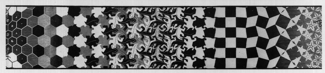 Wikioo.org - Bách khoa toàn thư về mỹ thuật - Vẽ tranh, Tác phẩm nghệ thuật Maurits Cornelis Escher - metamorph2