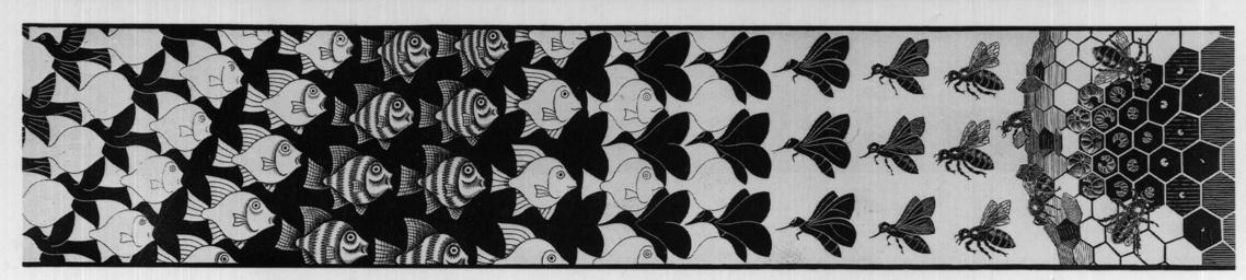 WikiOO.org - Енциклопедія образотворчого мистецтва - Живопис, Картини
 Maurits Cornelis Escher - metamorph3