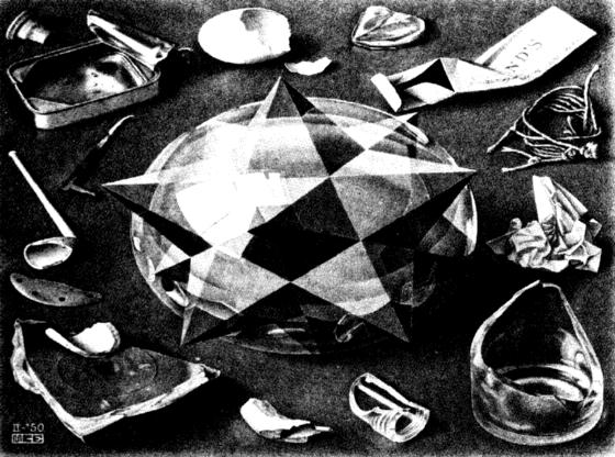 Wikioo.org - The Encyclopedia of Fine Arts - Painting, Artwork by Maurits Cornelis Escher - OandC