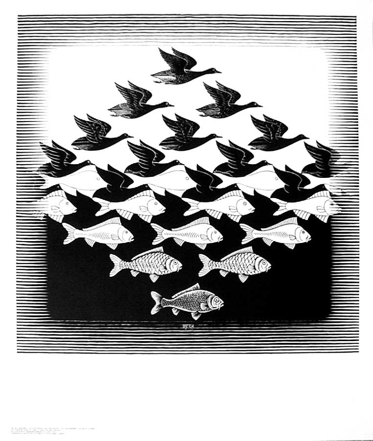 Wikioo.org - The Encyclopedia of Fine Arts - Painting, Artwork by Maurits Cornelis Escher - P8L