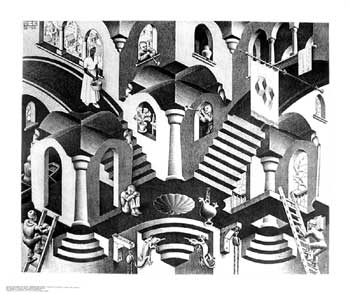 Wikioo.org - สารานุกรมวิจิตรศิลป์ - จิตรกรรม Maurits Cornelis Escher - P9