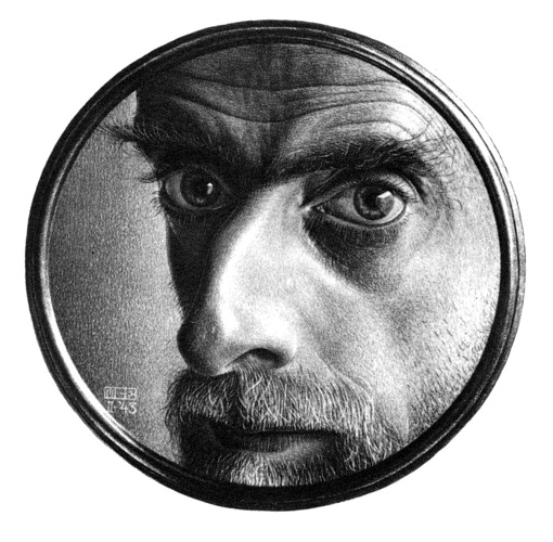 WikiOO.org - Encyclopedia of Fine Arts - Maleri, Artwork Maurits Cornelis Escher - Portrait
