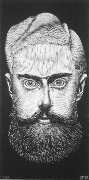 WikiOO.org - Güzel Sanatlar Ansiklopedisi - Resim, Resimler Maurits Cornelis Escher - SelfPortrait