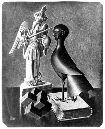 WikiOO.org - Encyclopedia of Fine Arts - Maľba, Artwork Maurits Cornelis Escher - Still Life