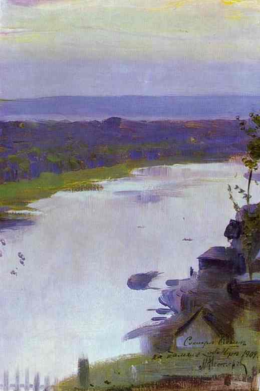 Wikioo.org - The Encyclopedia of Fine Arts - Painting, Artwork by Mikhail Nesterov - River Belaya