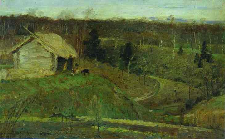 WikiOO.org - Encyclopedia of Fine Arts - Maľba, Artwork Mikhail Nesterov - Spring