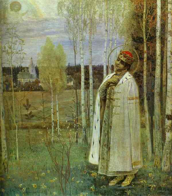 Wikioo.org - The Encyclopedia of Fine Arts - Painting, Artwork by Mikhail Nesterov - Tzarevich Dmitry
