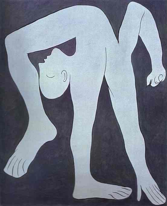 WikiOO.org - Encyclopedia of Fine Arts - Målning, konstverk Pablo Picasso - Acrobat