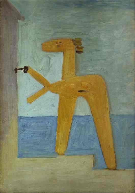 WikiOO.org - دایره المعارف هنرهای زیبا - نقاشی، آثار هنری Pablo Picasso - Bather Opening a Cabin