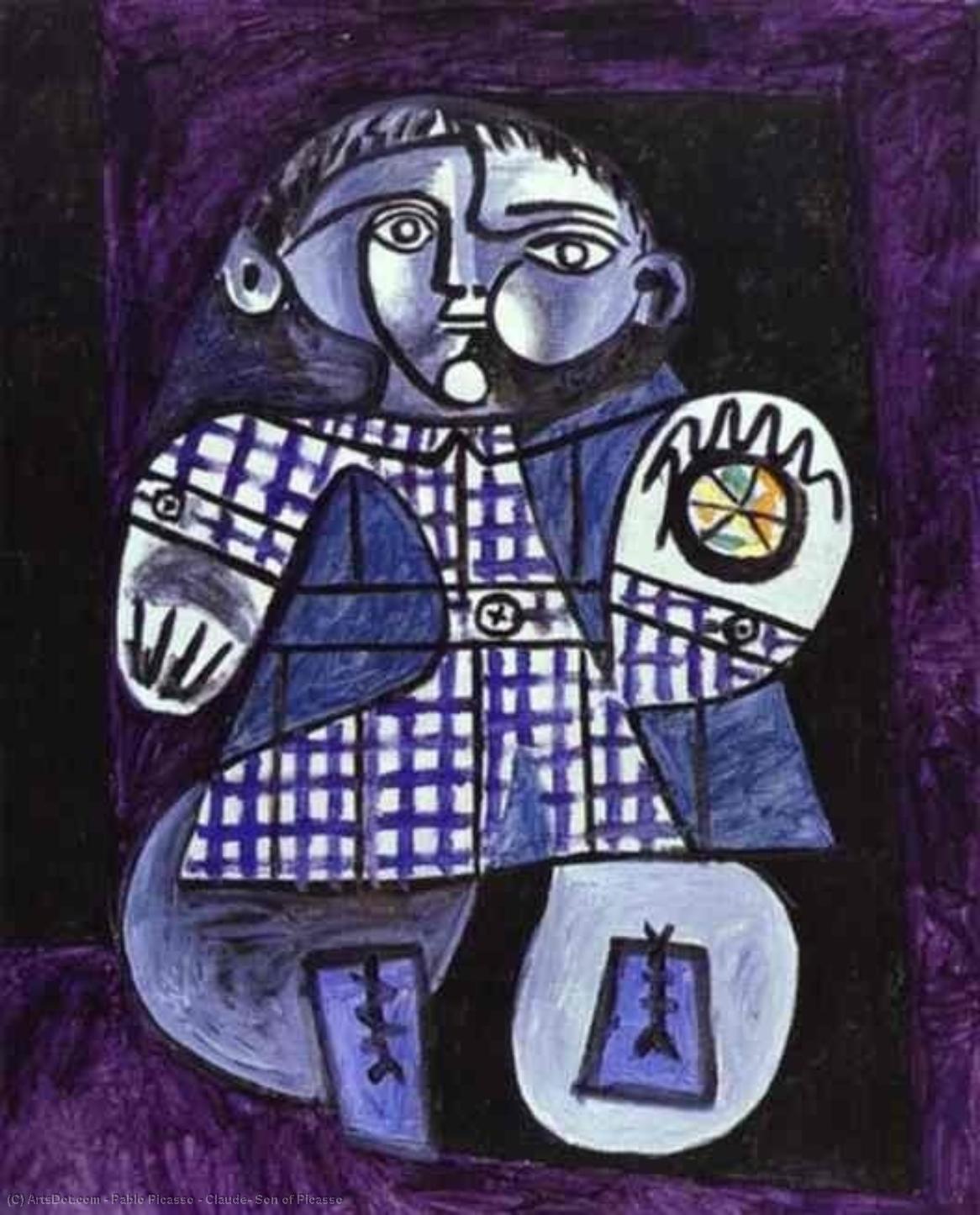 WikiOO.org - Енциклопедия за изящни изкуства - Живопис, Произведения на изкуството Pablo Picasso - Claude, Son of Picasso