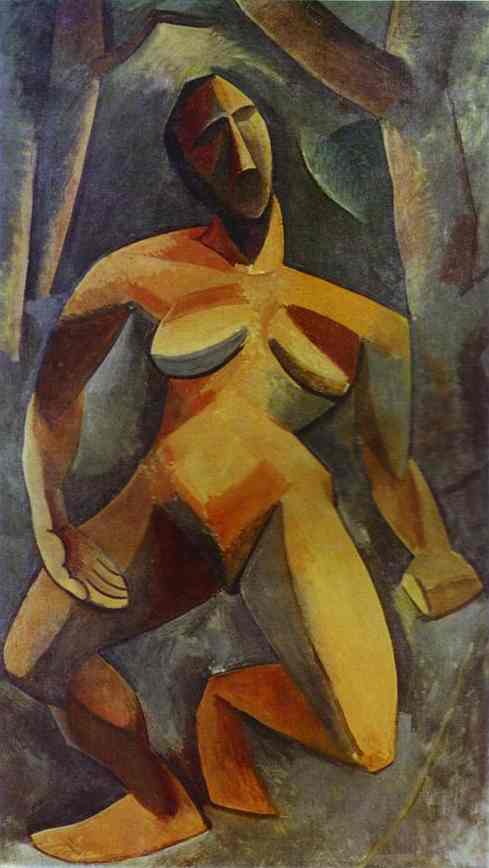 WikiOO.org - Encyclopedia of Fine Arts - Maľba, Artwork Pablo Picasso - Dryad