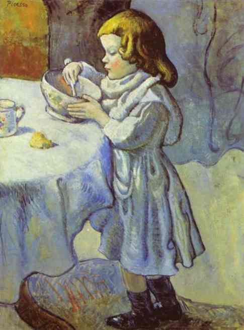 WikiOO.org - אנציקלופדיה לאמנויות יפות - ציור, יצירות אמנות Pablo Picasso - Le Gourmet