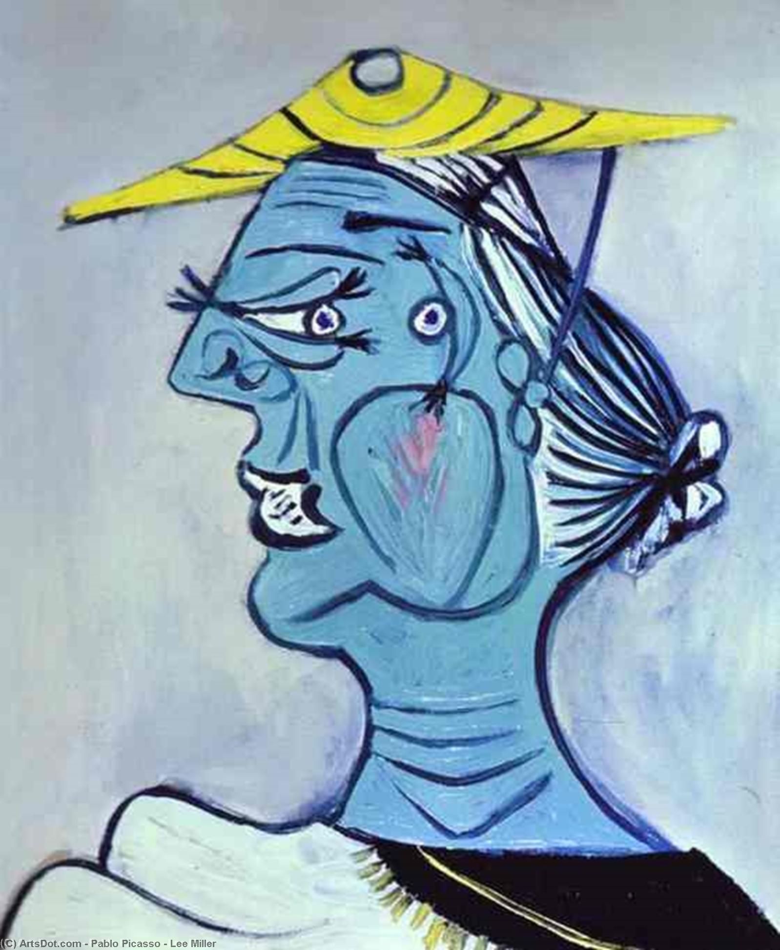 WikiOO.org - Encyclopedia of Fine Arts - Maleri, Artwork Pablo Picasso - Lee Miller