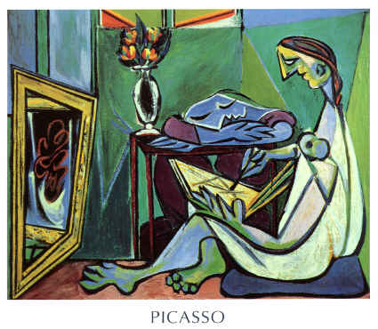 WikiOO.org - Encyclopedia of Fine Arts - Maalaus, taideteos Pablo Picasso - muse