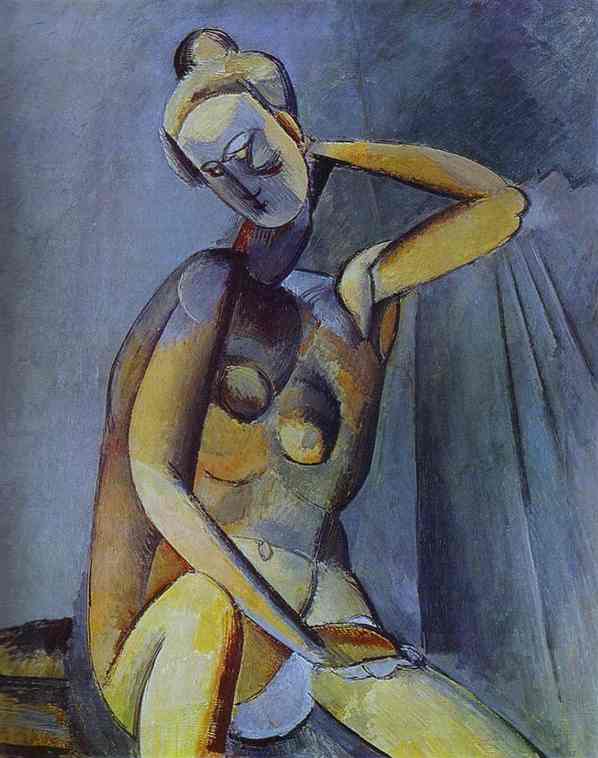 WikiOO.org - Encyclopedia of Fine Arts - Maleri, Artwork Pablo Picasso - Nude
