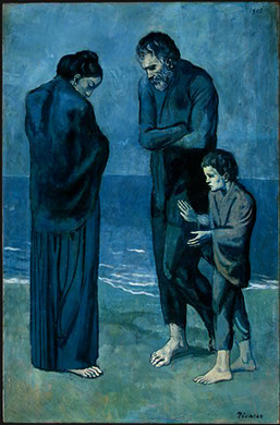 Wikioo.org – L'Enciclopedia delle Belle Arti - Pittura, Opere di Pablo Picasso - TRAGEDIA