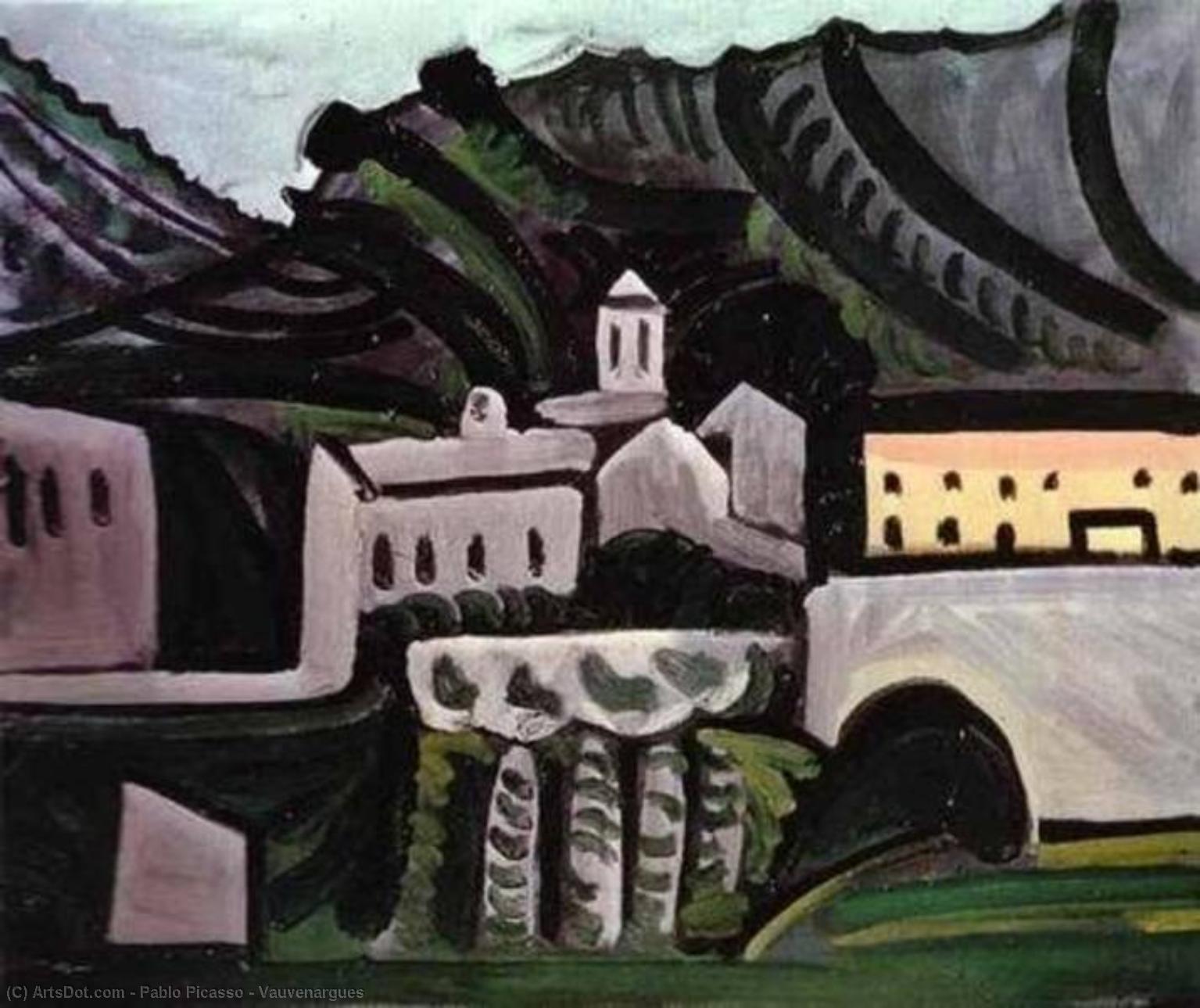 WikiOO.org - Encyclopedia of Fine Arts - Maleri, Artwork Pablo Picasso - Vauvenargues