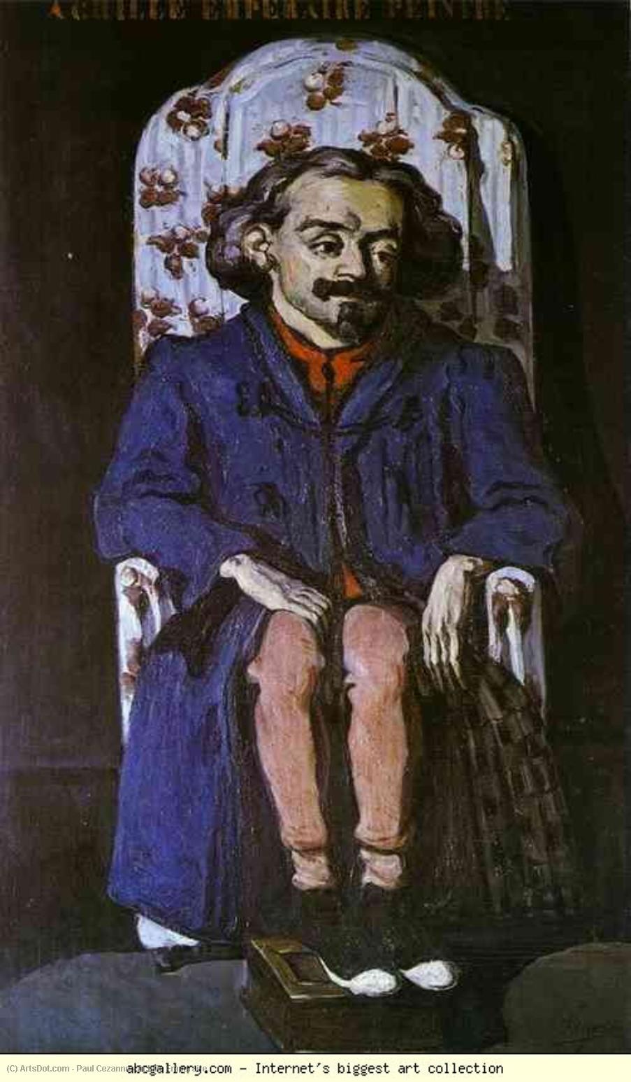 Wikioo.org – La Enciclopedia de las Bellas Artes - Pintura, Obras de arte de Paul Cezanne - aquiles emperaire
