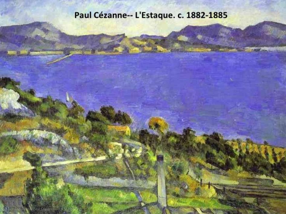 Wikioo.org - The Encyclopedia of Fine Arts - Painting, Artwork by Paul Cezanne - L'Estaque