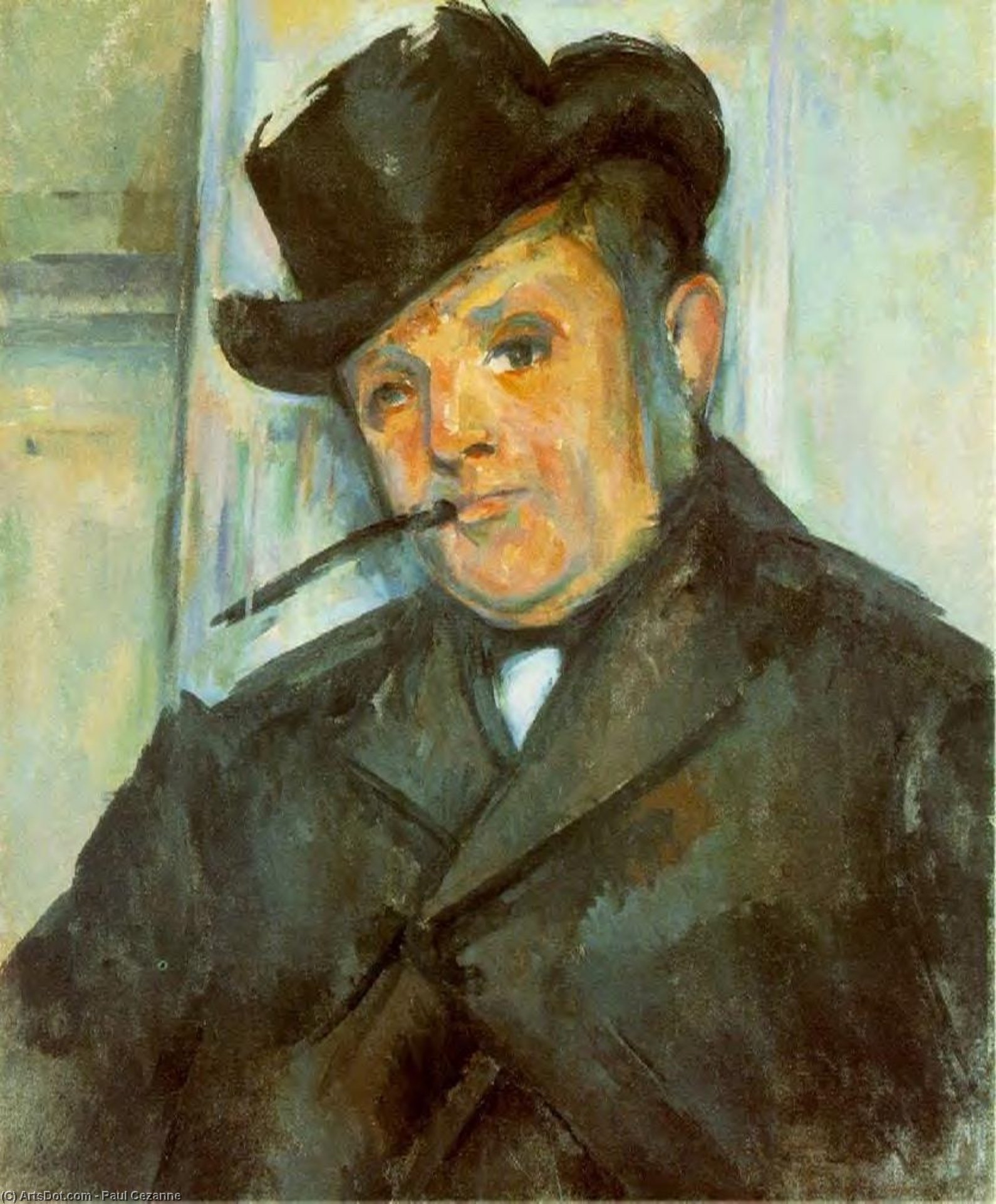 Wikioo.org - The Encyclopedia of Fine Arts - Painting, Artwork by Paul Cezanne - Portrait of Henri Gasquet