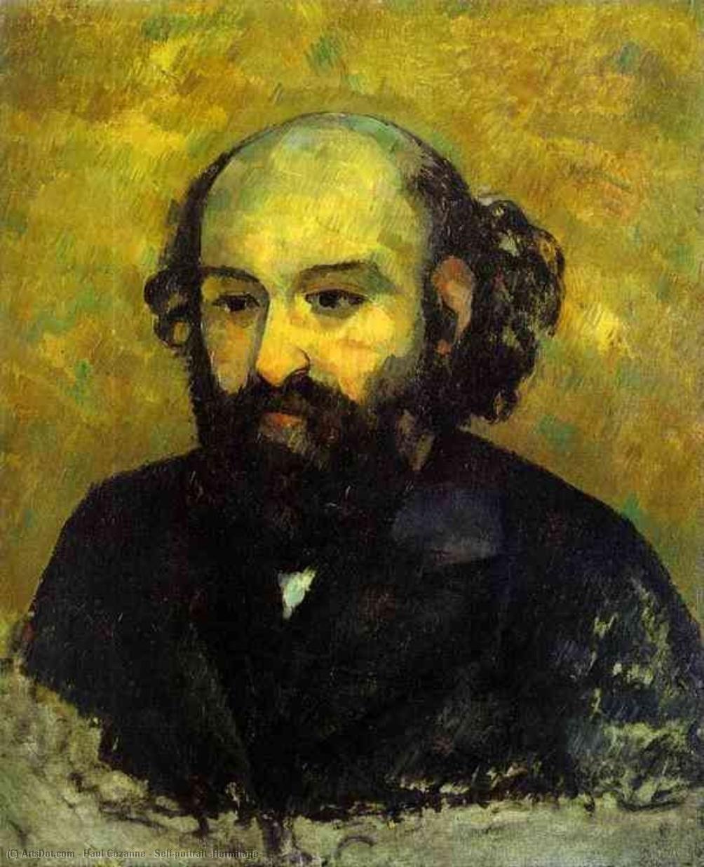 Wikioo.org - The Encyclopedia of Fine Arts - Painting, Artwork by Paul Cezanne - Self-portrait (Hermitage)