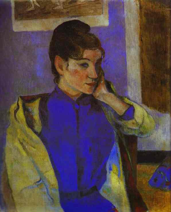 WikiOO.org - Güzel Sanatlar Ansiklopedisi - Resim, Resimler Paul Gauguin - Madeleine Bernard