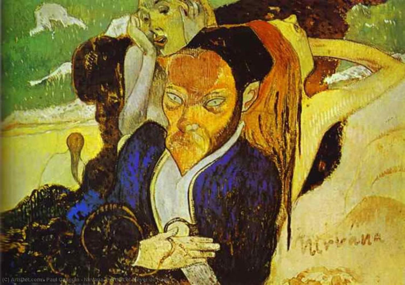 Wikioo.org – L'Enciclopedia delle Belle Arti - Pittura, Opere di Paul Gauguin - Nirvana , ritratto di meyer de haan