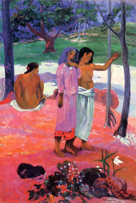 WikiOO.org - Εγκυκλοπαίδεια Καλών Τεχνών - Ζωγραφική, έργα τέχνης Paul Gauguin - The Call