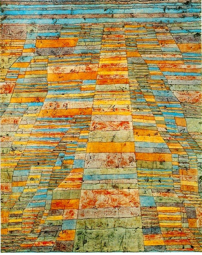WikiOO.org - Encyclopedia of Fine Arts - Maalaus, taideteos Paul Klee - Highway and Byways