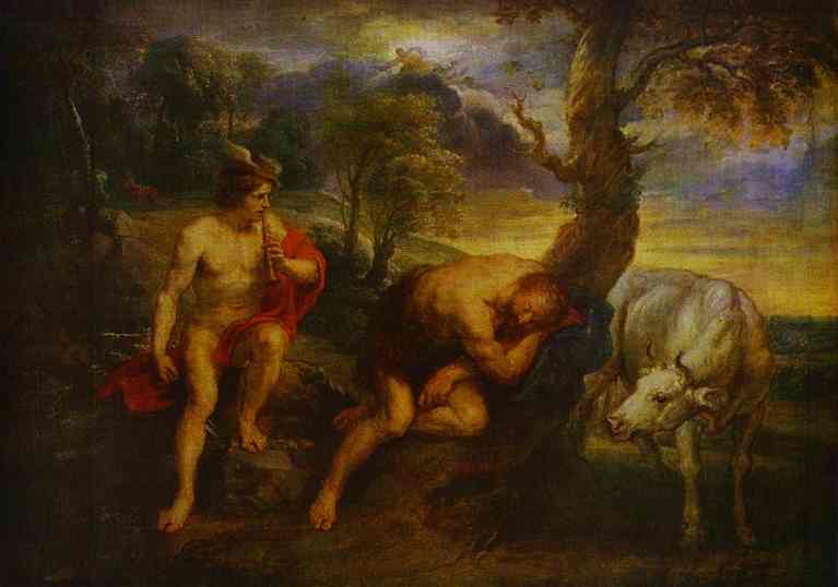 Wikioo.org - The Encyclopedia of Fine Arts - Painting, Artwork by Peter Paul Rubens - Argus and Mercury
