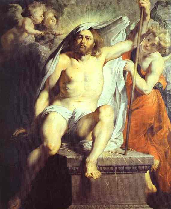 WikiOO.org - Enciclopédia das Belas Artes - Pintura, Arte por Peter Paul Rubens - Christ Risen