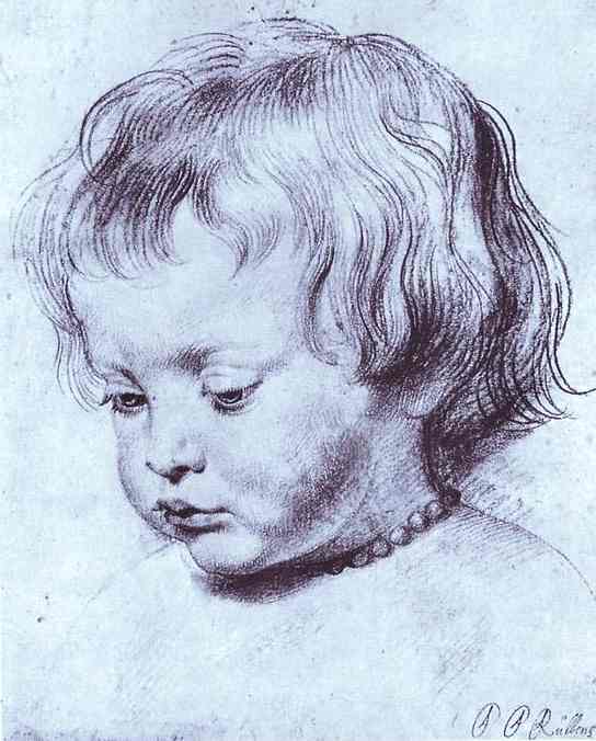 Wikioo.org - The Encyclopedia of Fine Arts - Painting, Artwork by Peter Paul Rubens - Portrait of a Boy (Nicholas Rubens)