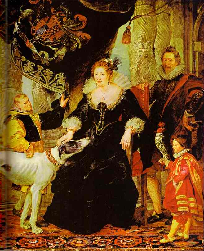 Wikioo.org - The Encyclopedia of Fine Arts - Painting, Artwork by Peter Paul Rubens - Portrait of Alathea Howard, Countess of Arundel, née Talbo