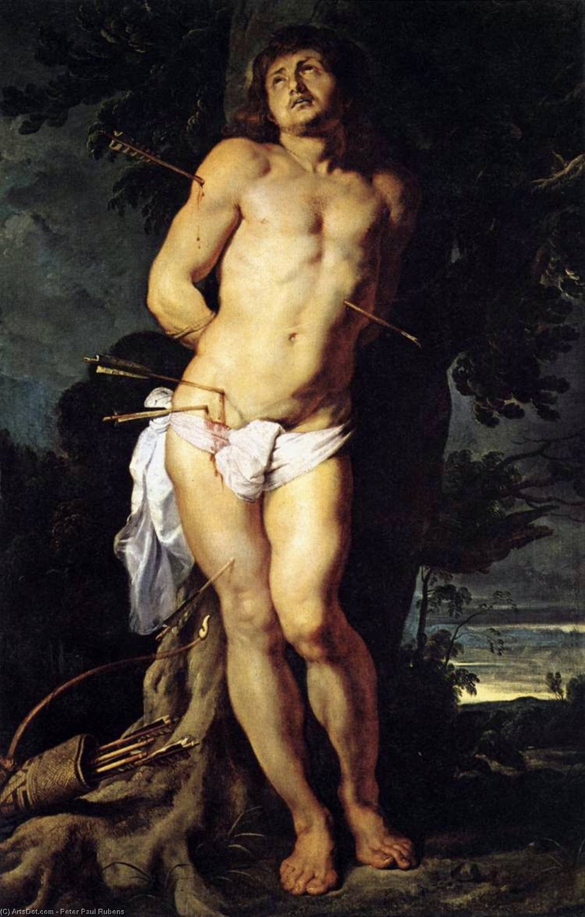 Wikioo.org - สารานุกรมวิจิตรศิลป์ - จิตรกรรม Peter Paul Rubens - St. Sebastian