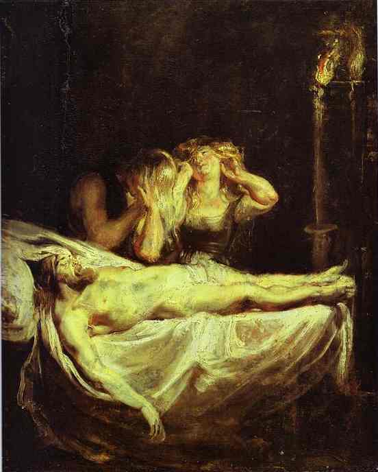 WikiOO.org - Энциклопедия изобразительного искусства - Живопись, Картины  Peter Paul Rubens - оплакивание