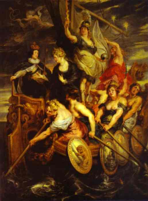 Wikioo.org - สารานุกรมวิจิตรศิลป์ - จิตรกรรม Peter Paul Rubens - The Majority of Louis XIII
