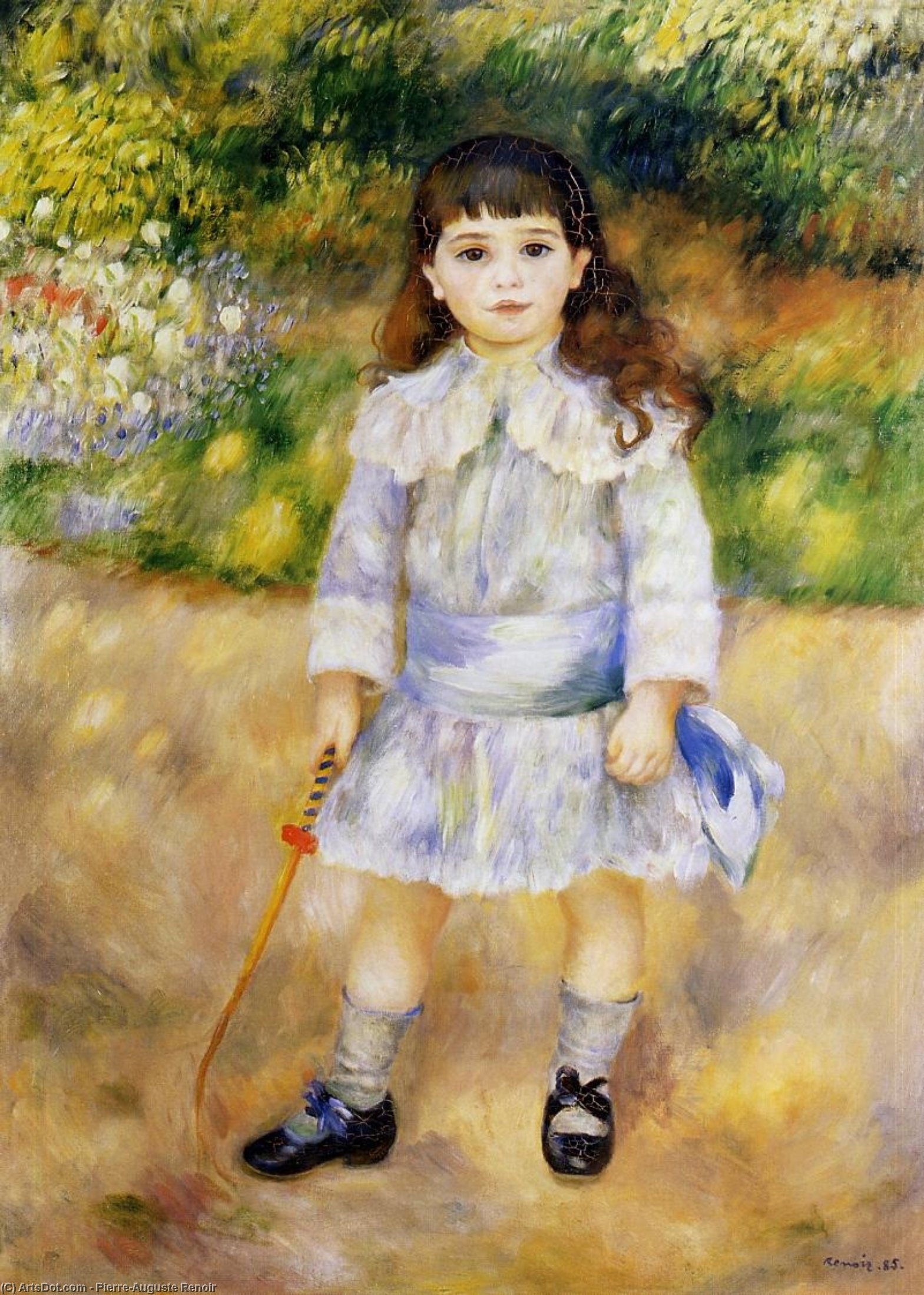 Wikioo.org – L'Enciclopedia delle Belle Arti - Pittura, Opere di Pierre-Auguste Renoir - Bambino con una frusta