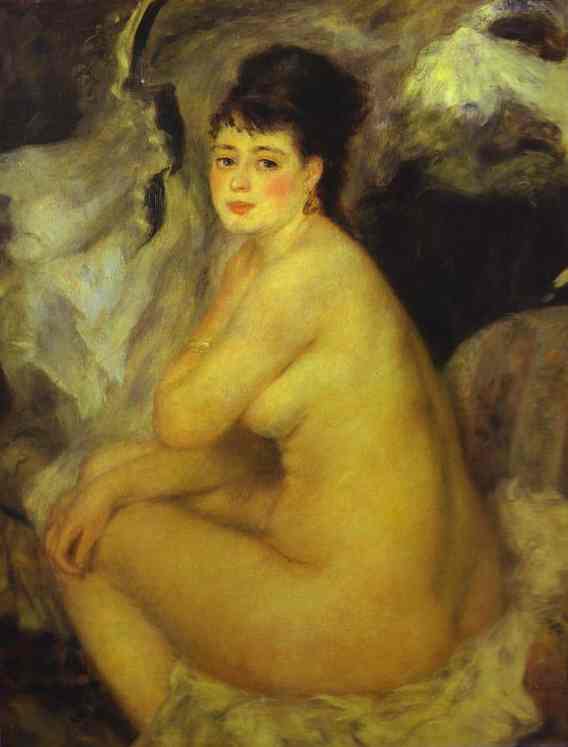 Wikioo.org - สารานุกรมวิจิตรศิลป์ - จิตรกรรม Pierre-Auguste Renoir - Nude