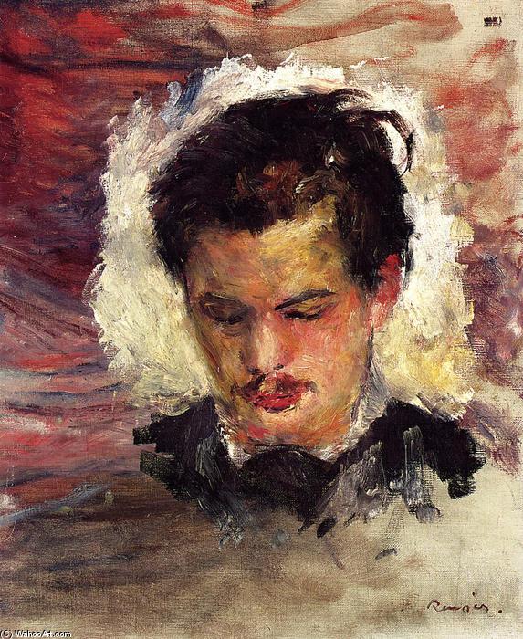 WikiOO.org - Енциклопедія образотворчого мистецтва - Живопис, Картини
 Pierre-Auguste Renoir - Portrait of Georges Riviere