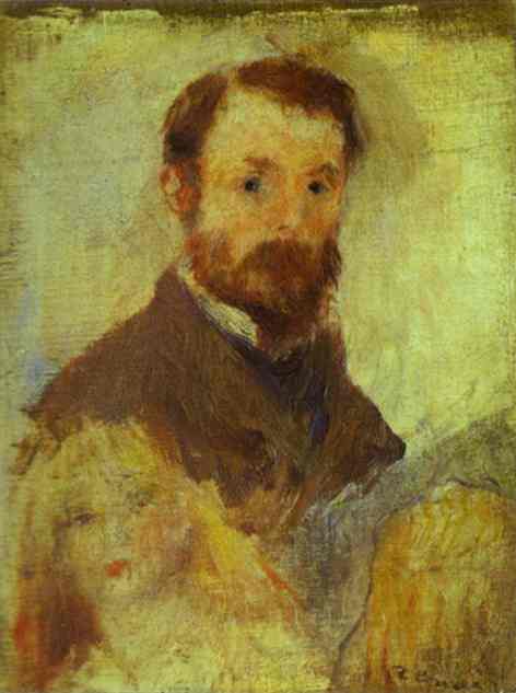 Wikioo.org – La Enciclopedia de las Bellas Artes - Pintura, Obras de arte de Pierre-Auguste Renoir - autorretrato