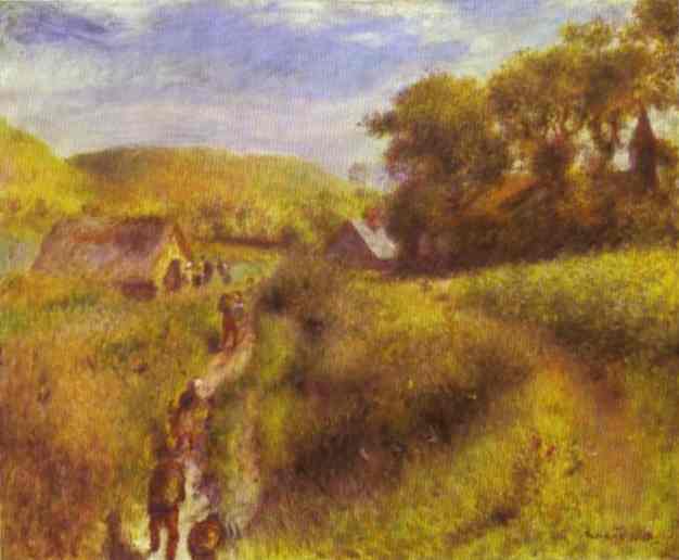 WikiOO.org - Enciklopedija likovnih umjetnosti - Slikarstvo, umjetnička djela Pierre-Auguste Renoir - The Vintagers
