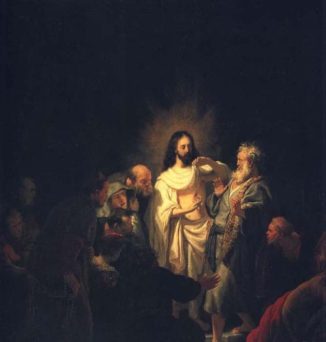 WikiOO.org – 美術百科全書 - 繪畫，作品 Rembrandt Van Rijn - 圣不可思议 . 汤玛士