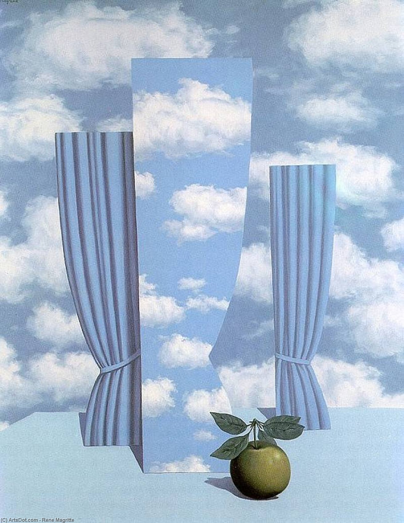 Wikioo.org - Bách khoa toàn thư về mỹ thuật - Vẽ tranh, Tác phẩm nghệ thuật Rene Magritte - Le Beau Monde