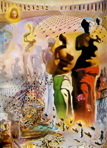 WikiOO.org - Encyclopedia of Fine Arts - Maleri, Artwork Salvador Dali - Hallucinogenic Toreador