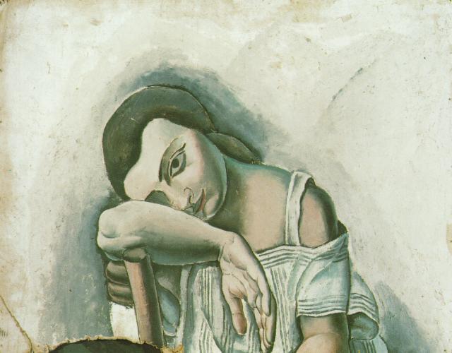 WikiOO.org - Encyclopedia of Fine Arts - Maľba, Artwork Salvador Dali - Portrait of Ana Maria, 1924