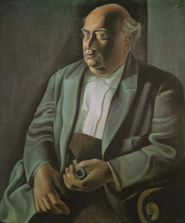 Wikoo.org - موسوعة الفنون الجميلة - اللوحة، العمل الفني Salvador Dali - Portrait of the Artist's Father, 1925
